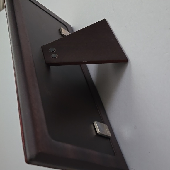 BERGDORF GOODMAN PICTURE FRAME RED LEATHER - Picture 2 of 8